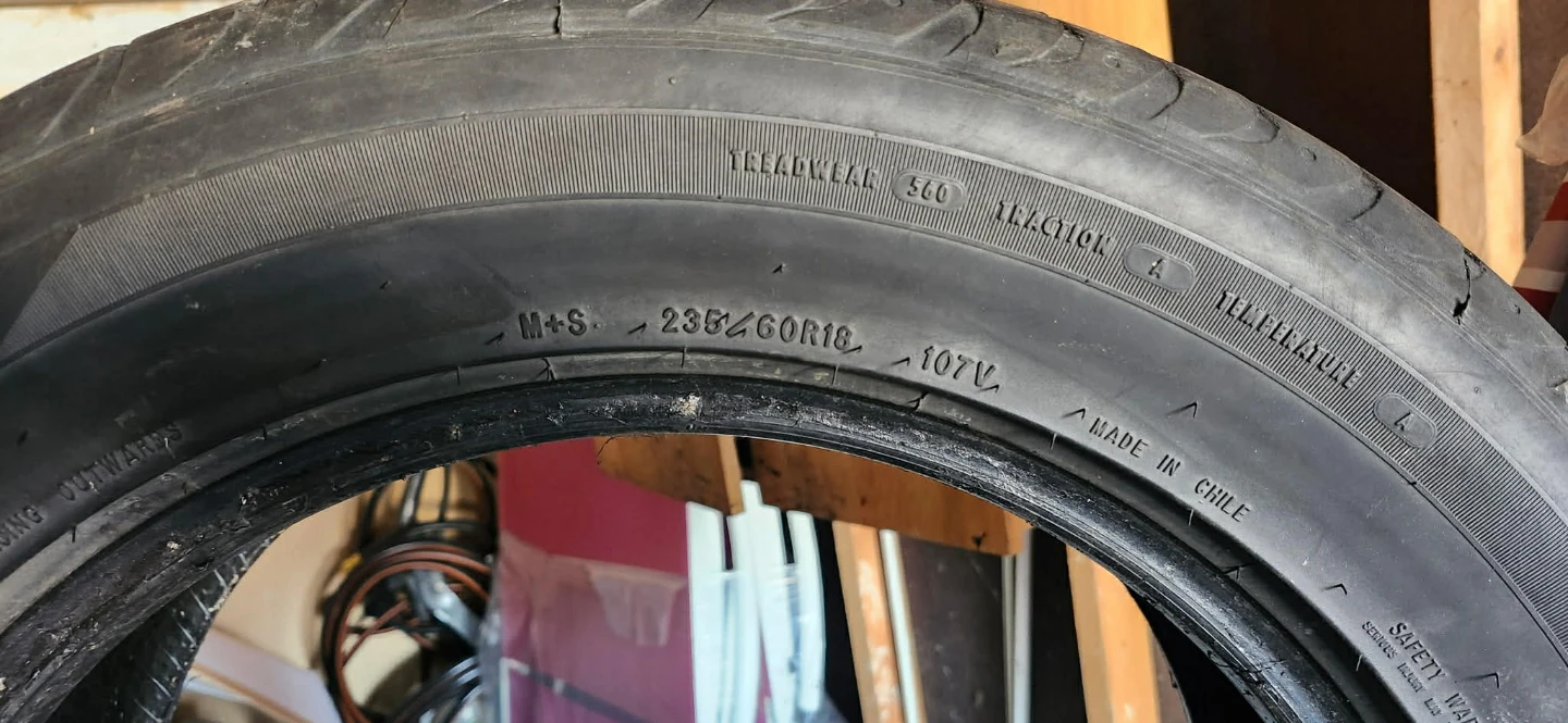 Goodyear All-Season Tire 235/60R18 107V - photo 2