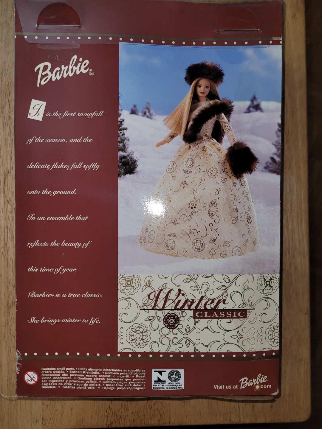 Barbie 2001 Winter Classic Special Edition Doll - photo 2