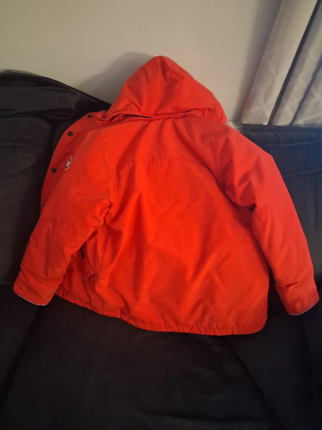 Canada Goose Orange Down Puffer Parka Jacket Youth M 10/12 - photo 2