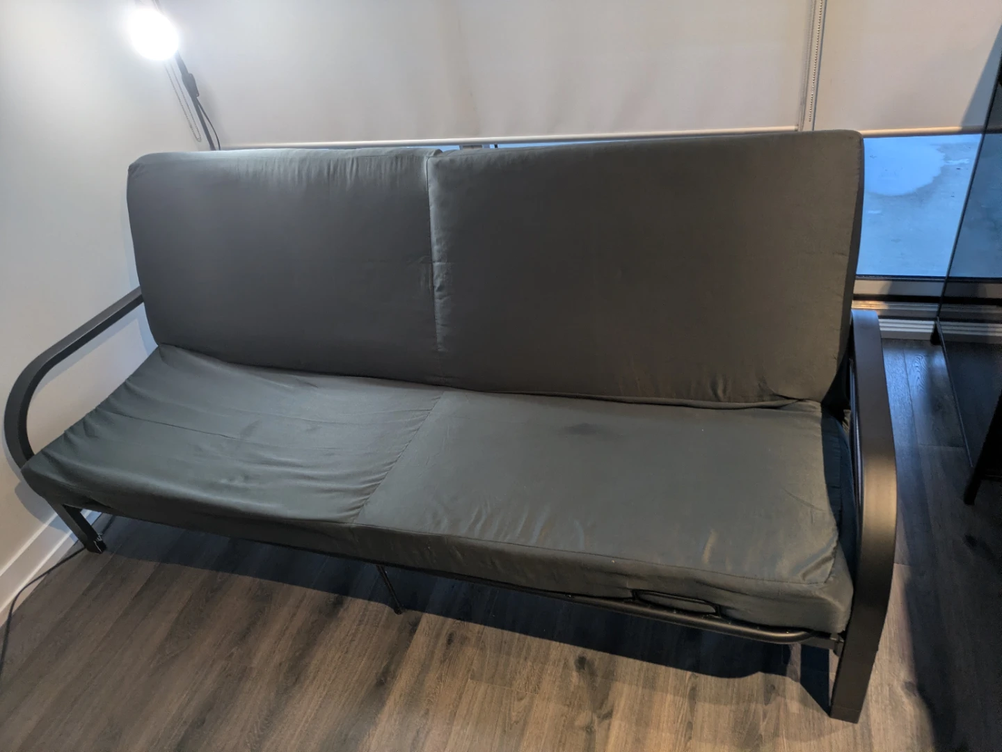 Grey Futon Sofa Bed