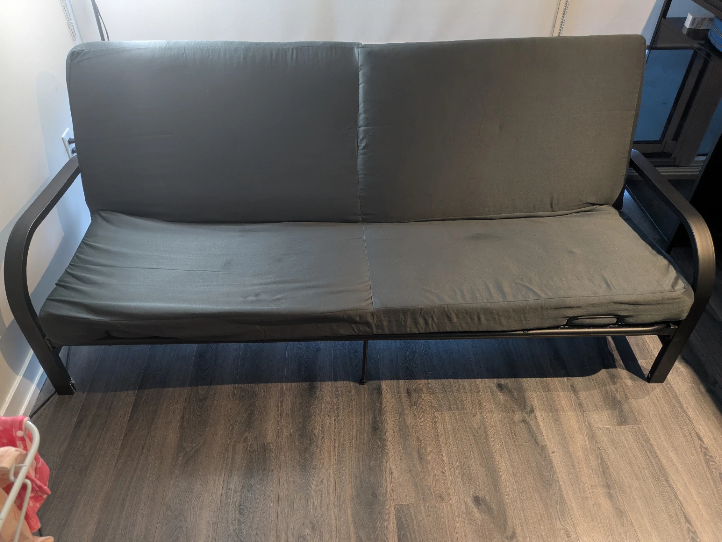 Grey Futon Sofa Bed - photo 4