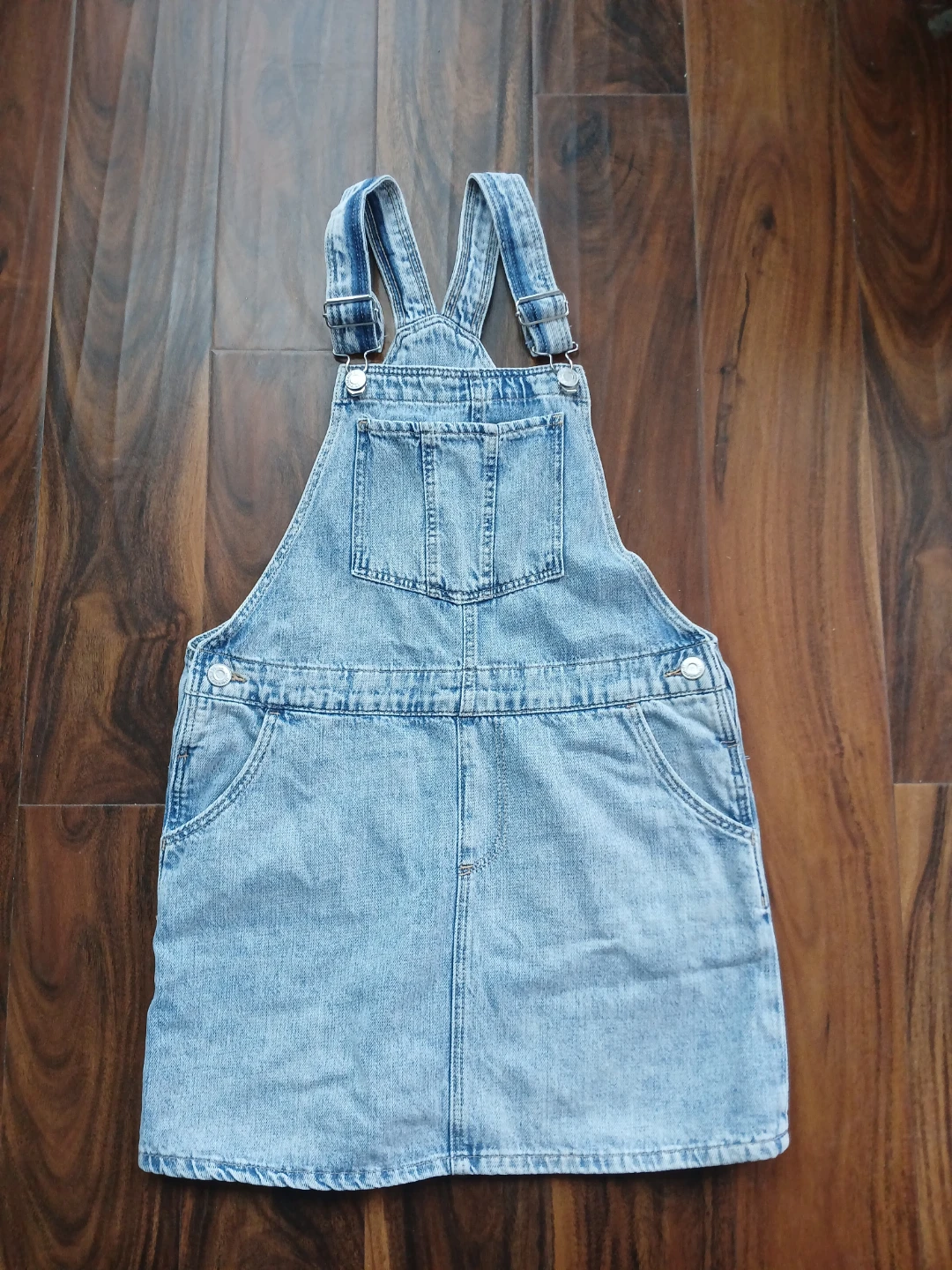 H&M Denim Overall Dress Size 10 (CA/US) - photo 2