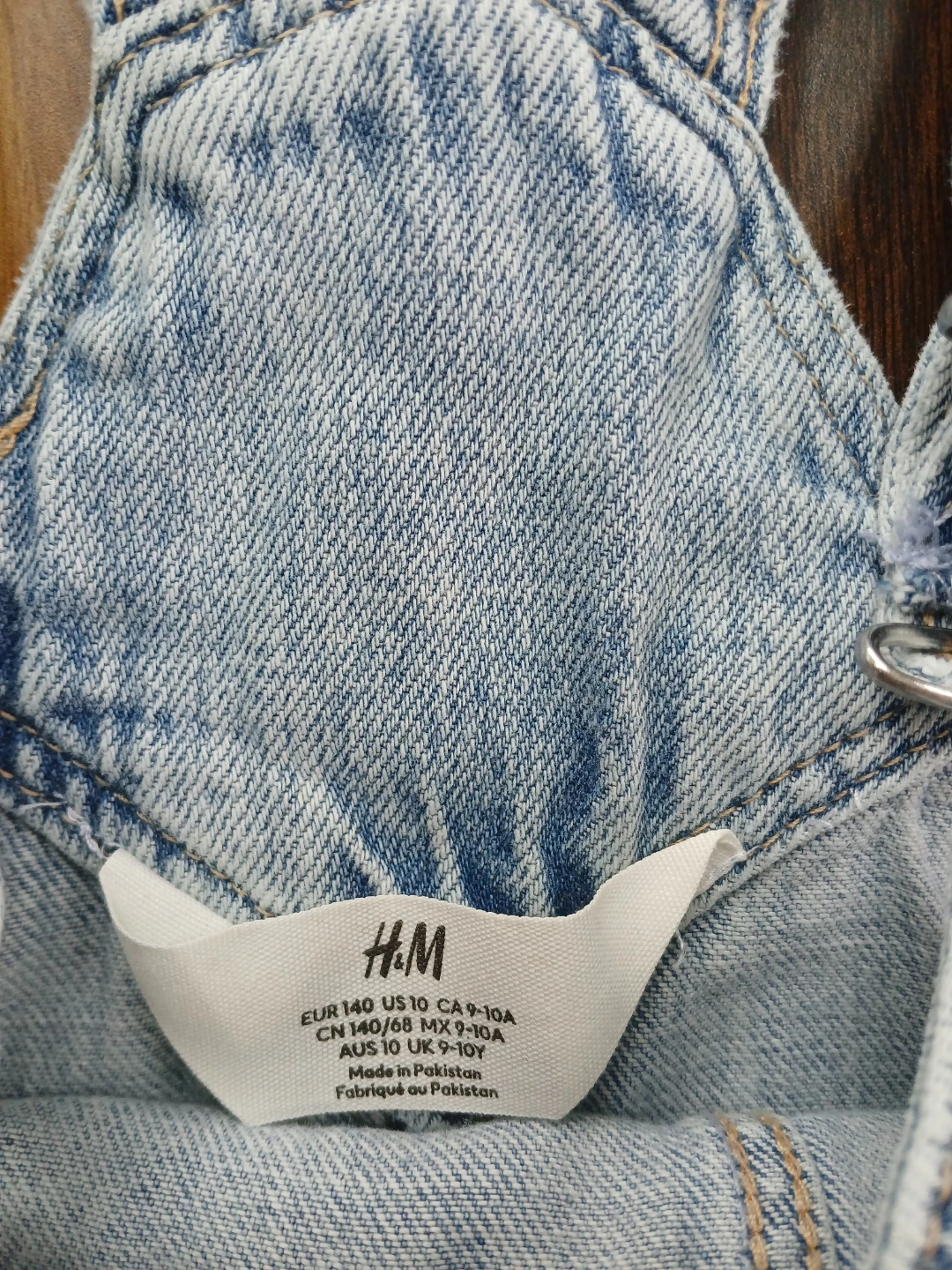 H&M Denim Overall Dress Size 10 (CA/US) - photo 3