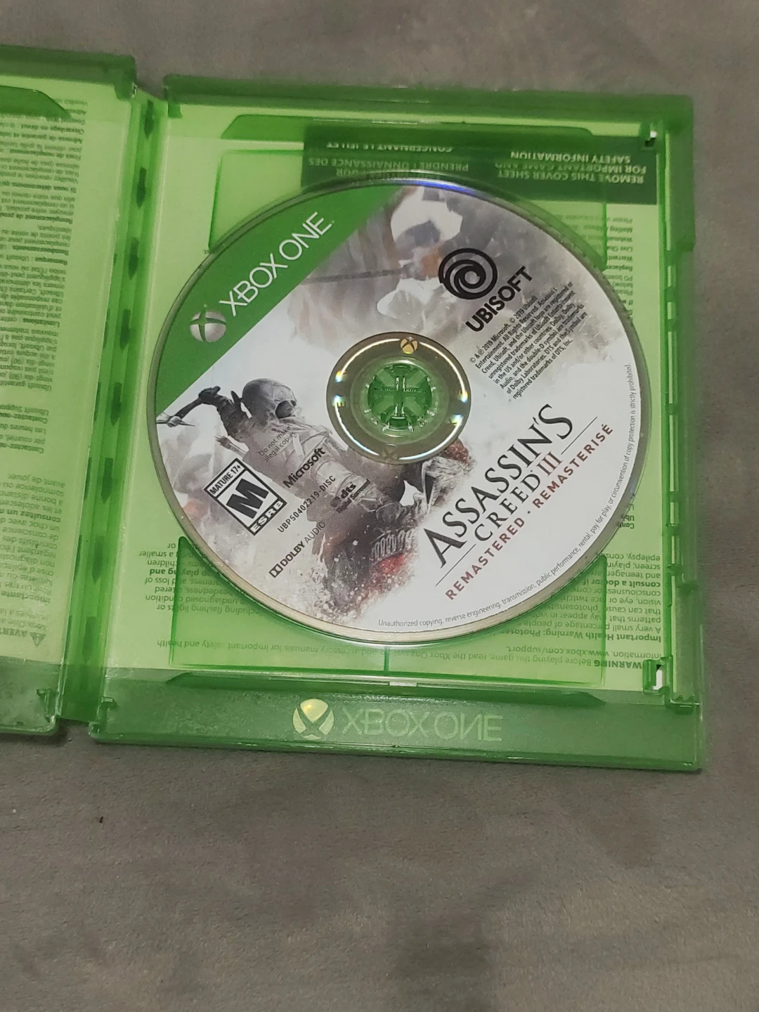 Assassin's Creed III Remastered Xbox One - photo 2