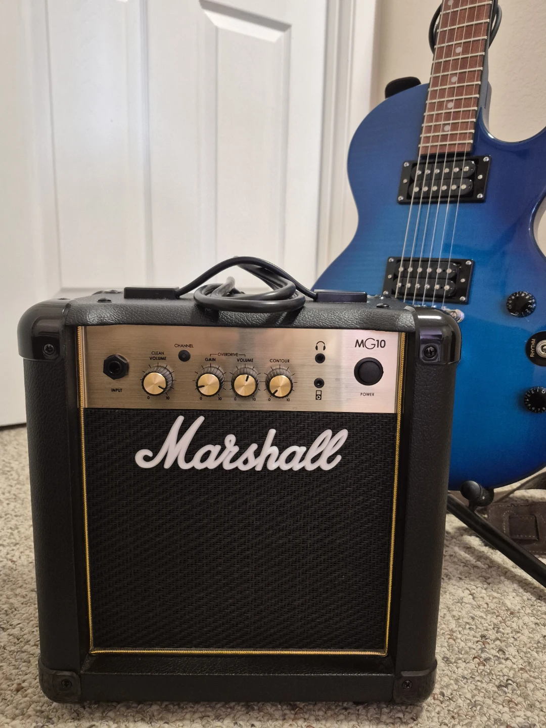 Epiphone Les Paul Special II Trans Blue Electric Guitar - photo 5