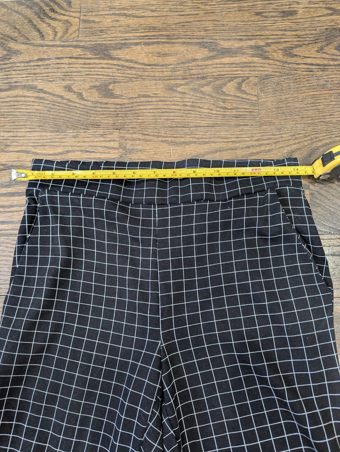 Jules & Leopold Black White Grid Pants Size S/P - photo 3