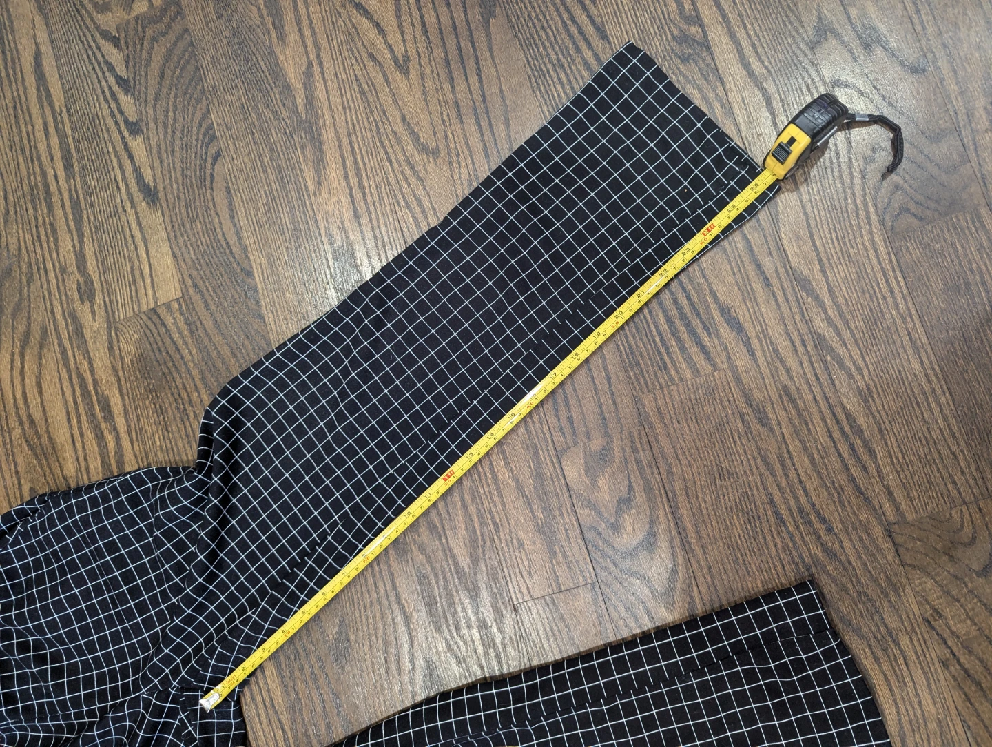 Jules & Leopold Black White Grid Pants Size S/P - photo 4