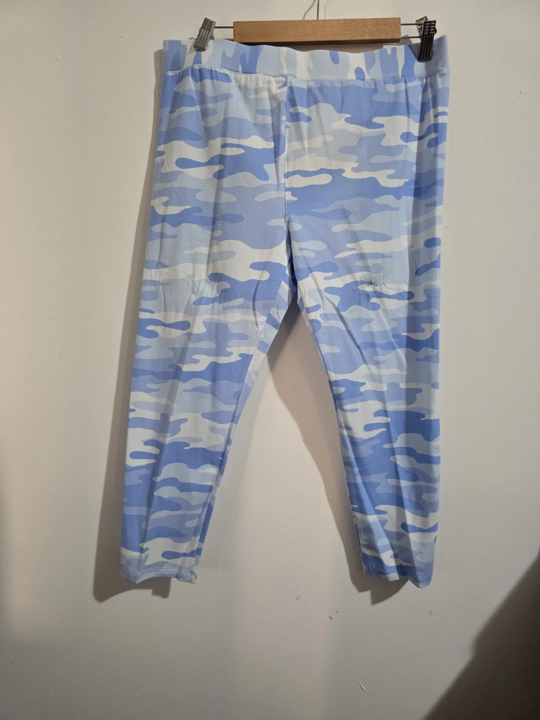 Style & Co Women's Blue Camo Leggings Size L - photo 4