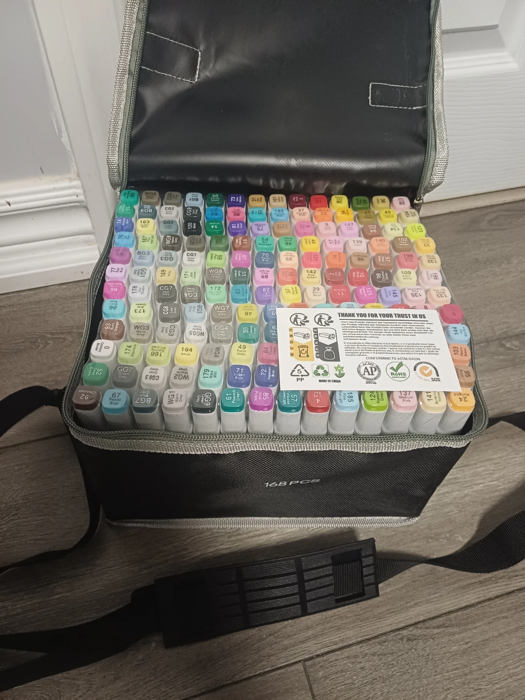 168 Piece Marker Set with Carrying Case - photo 3