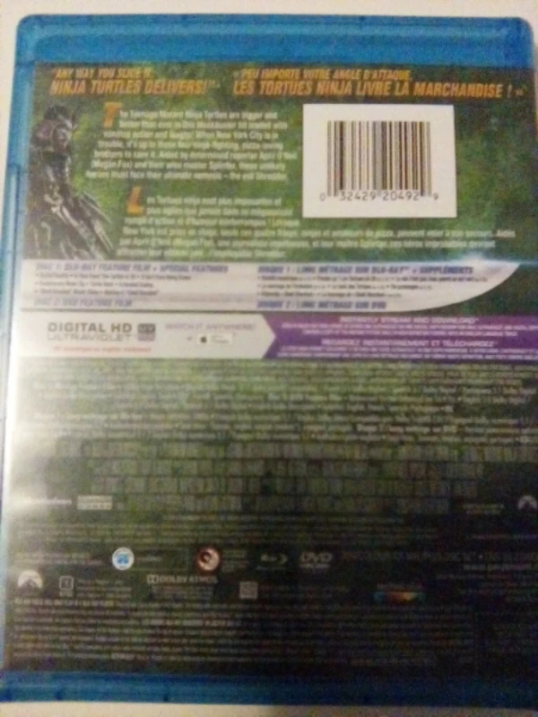 Teenage Mutant Ninja Turtles Blu-ray + DVD - photo 2
