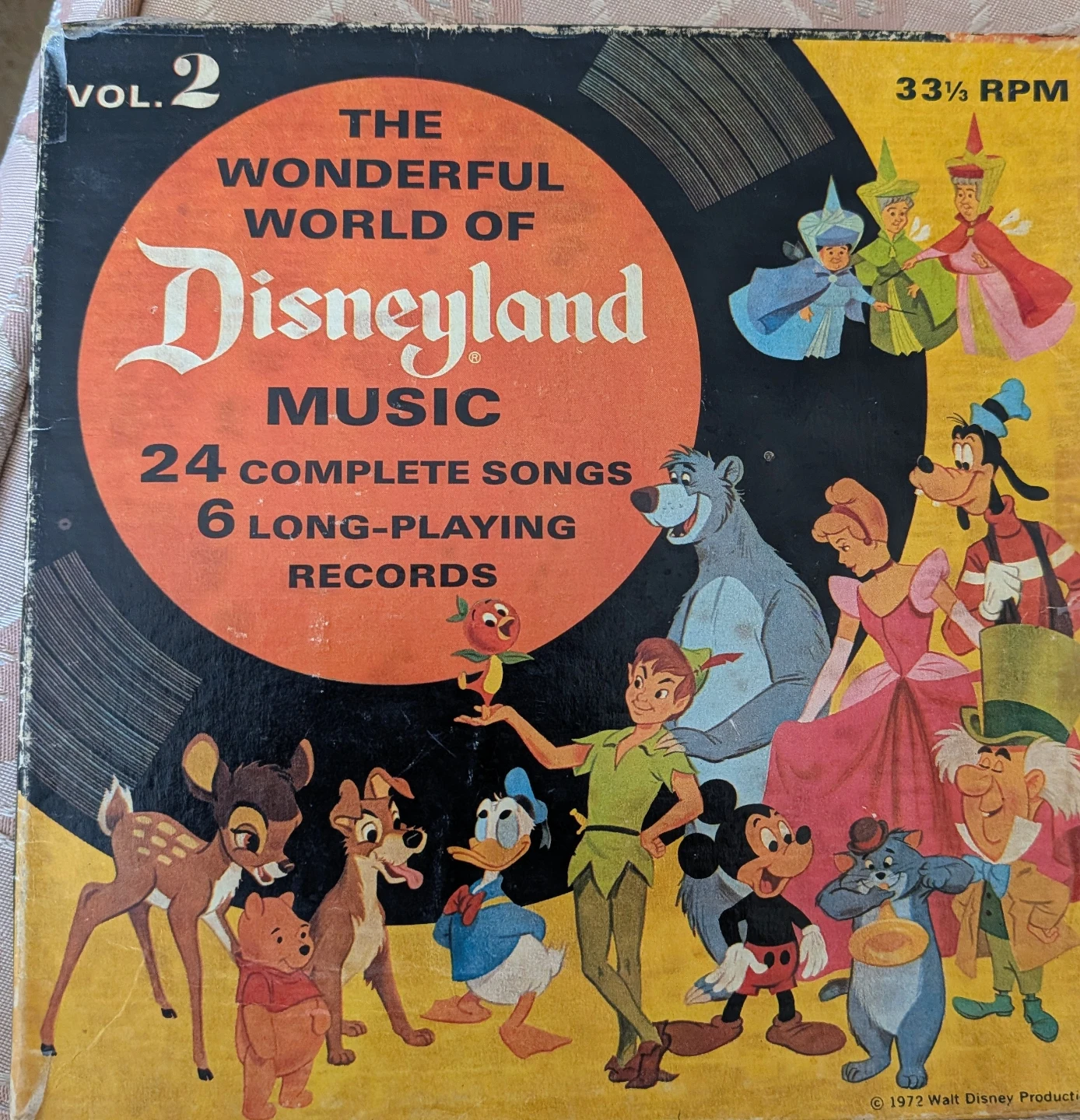 The Wonderful World of Disneyland Music Vol. 2 - 6 Records
