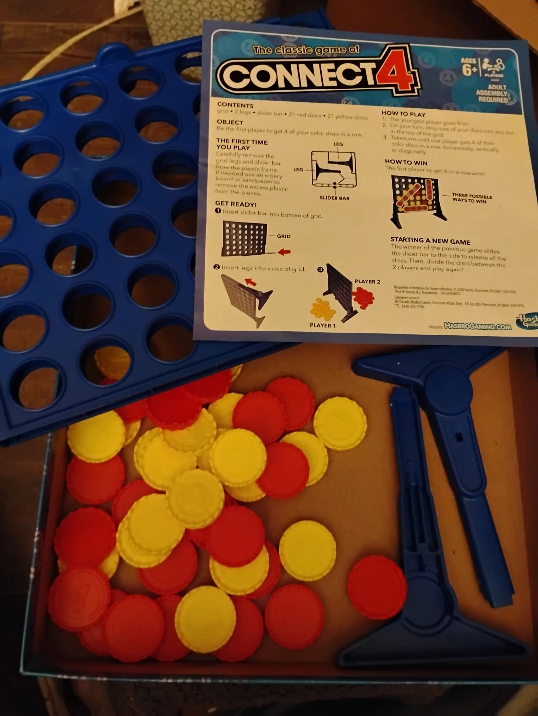 CONNECT 4 GAME, COMPLETE - photo 2