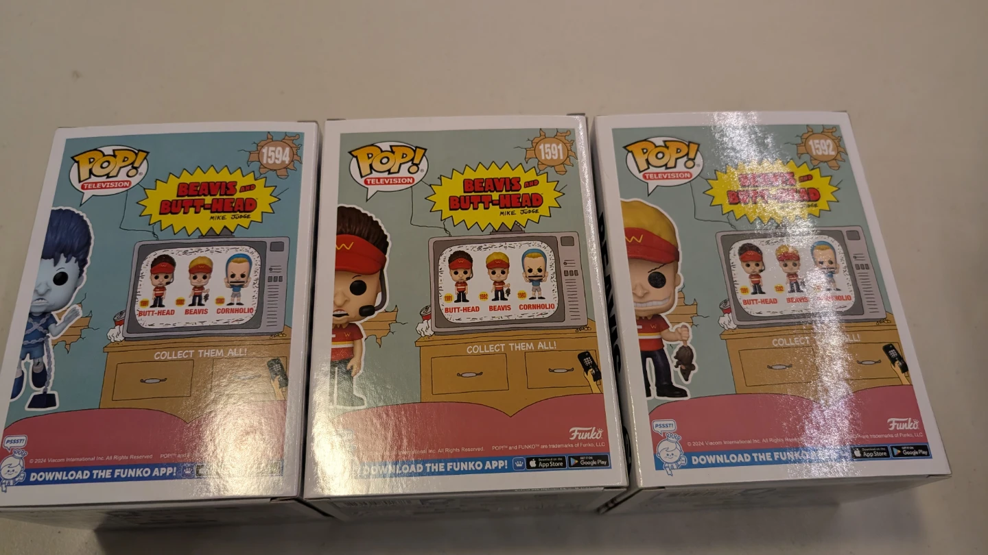 Funko Pop! Beavis and Butt-Head Figures (3-Pack) - photo 2