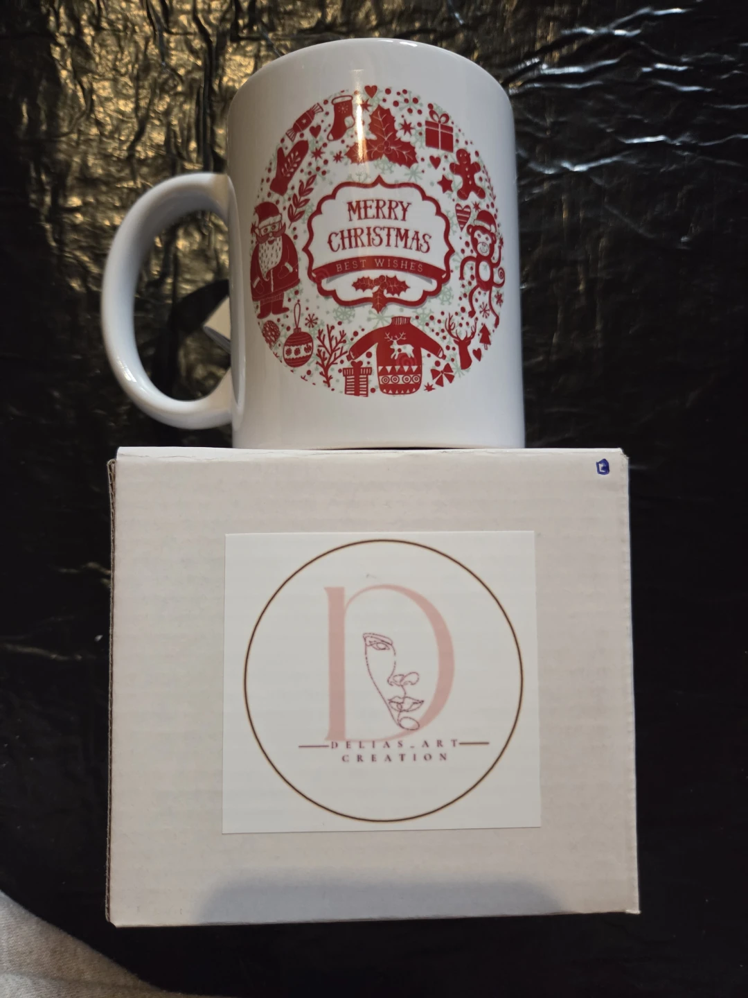 Merry Christmas Mug with Box