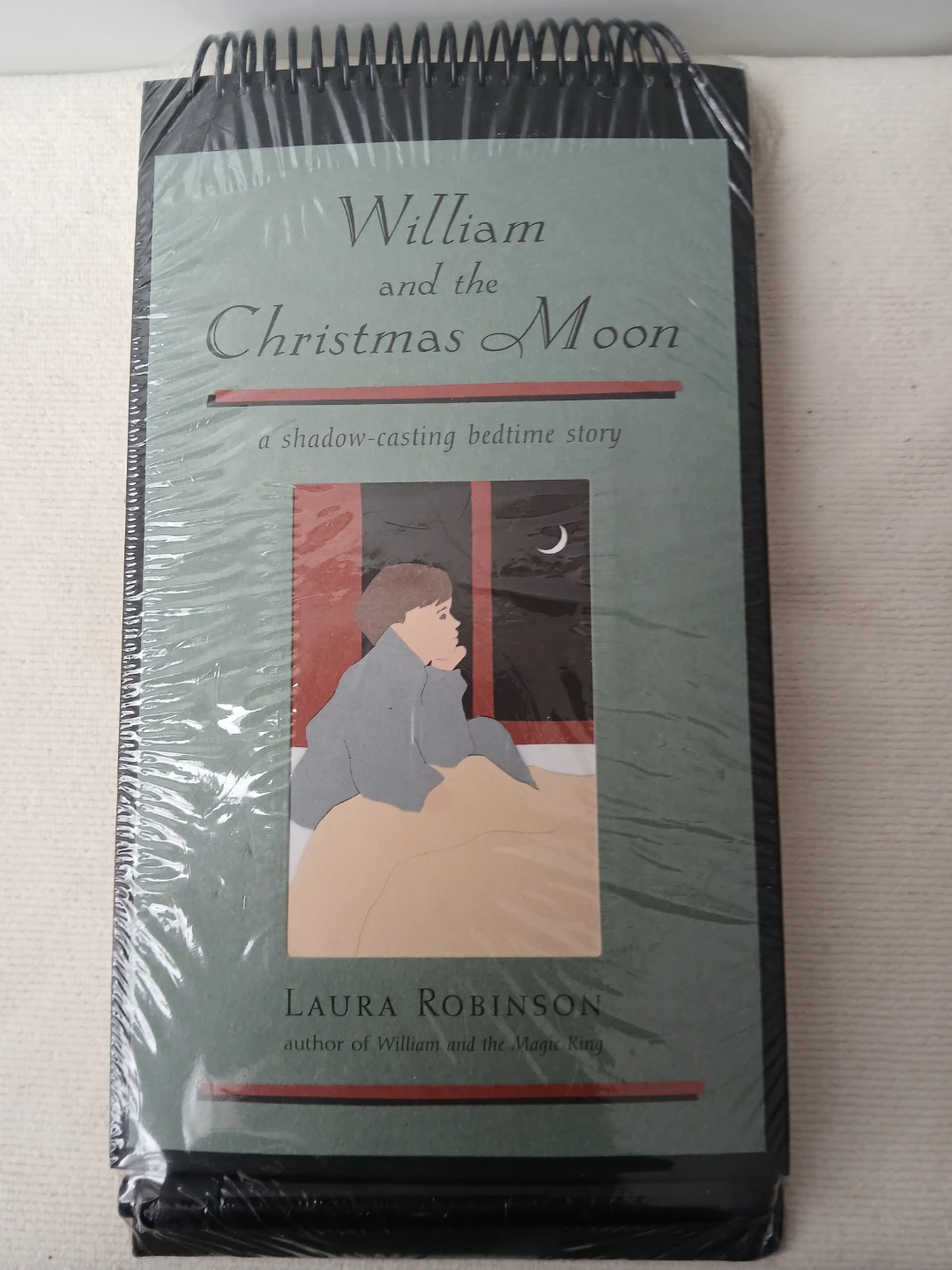 William & the Christmas Moon Shadow-Casting Bedtime Story Book.