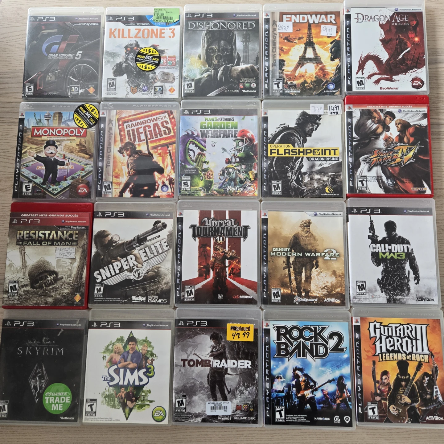 Ps3 games. $5 each. Shipping available. Playstation 3 - photo 2