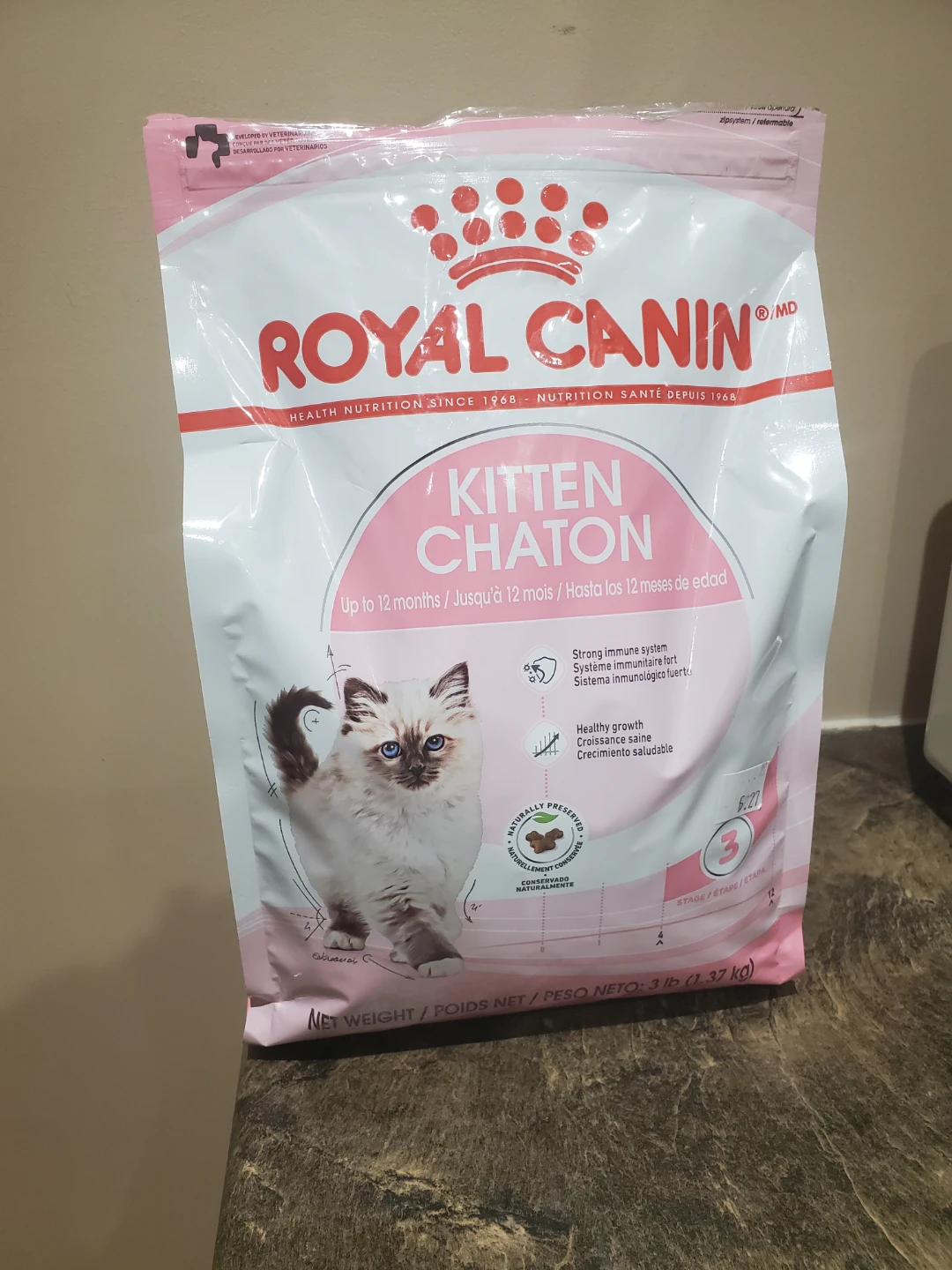 New Kitten Food for Up to 12 Months