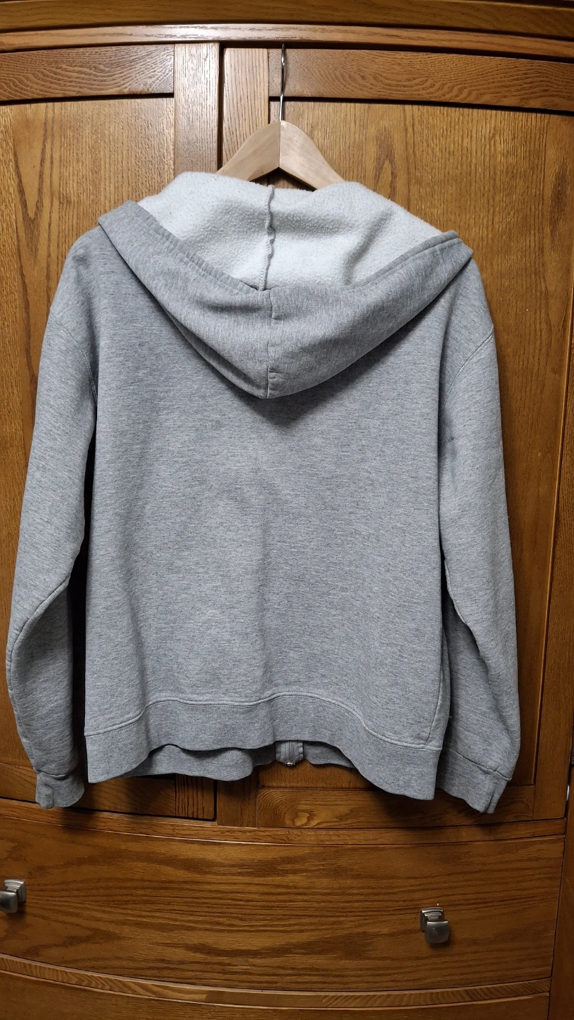 Denver Hayes Grey Zip-Up Hoodie - Large - photo 3