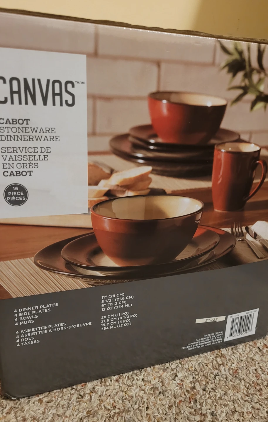 Canvas Cabot Stoneware Dinnerware Set - photo 3