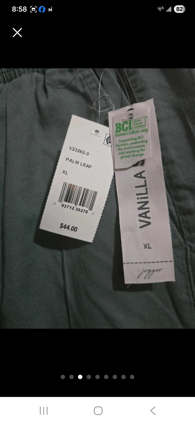 Vanilla Star Women's Jogger Cargo Pants XL Olive Green - photo 2