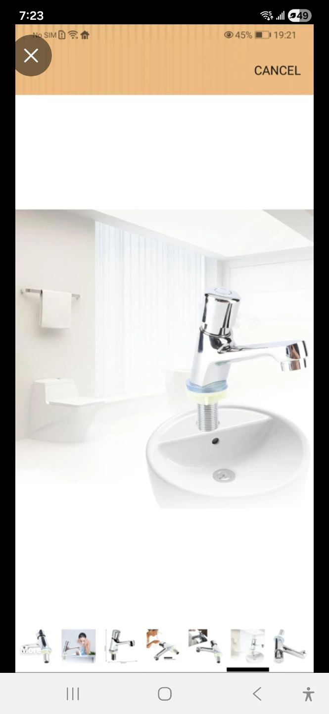 Chrome Bathroom Faucet - photo 4