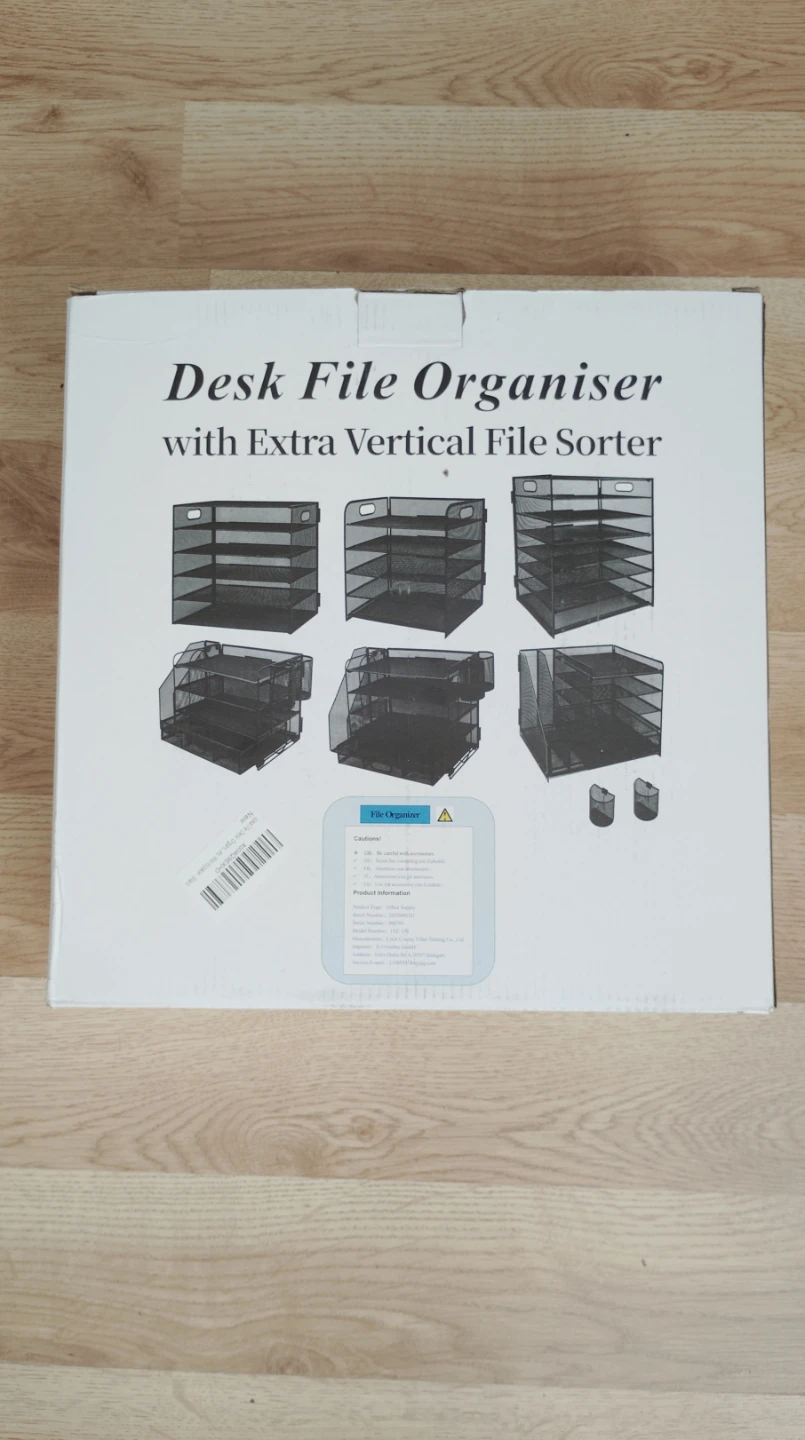 *NEVER USED* Desk File Organizer with Extra Vertical File Sorter - photo 2