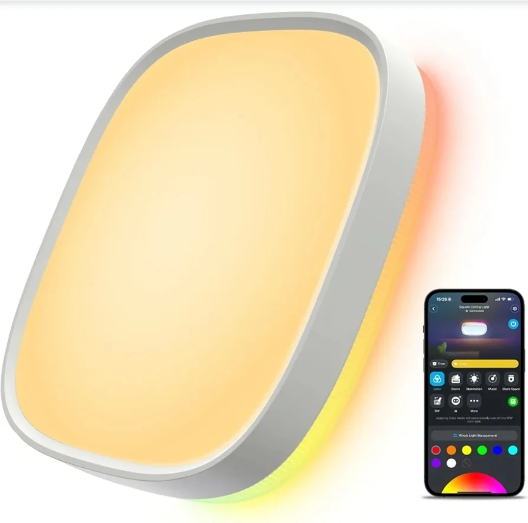 🆕️Govee Square Ceiling Light, RGBIC