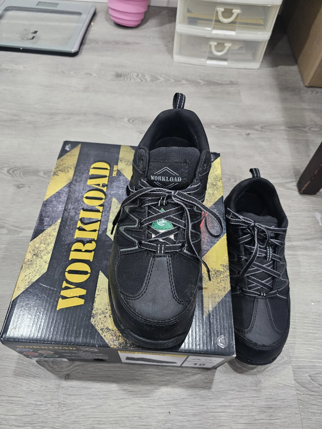 Mens safety shoes/steel toe shoe- Workload Comfort X5 Shoes - photo 3
