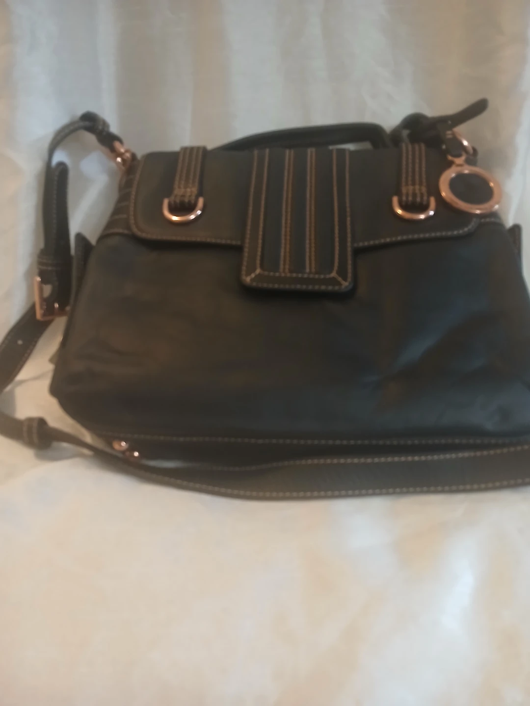 Paolo Federico Black Leather Shoulder Bag - photo 5