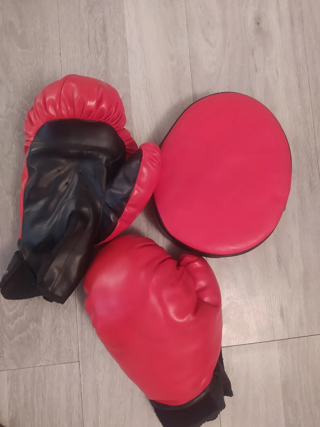 🥕Red Boxing Gloves and Mitt