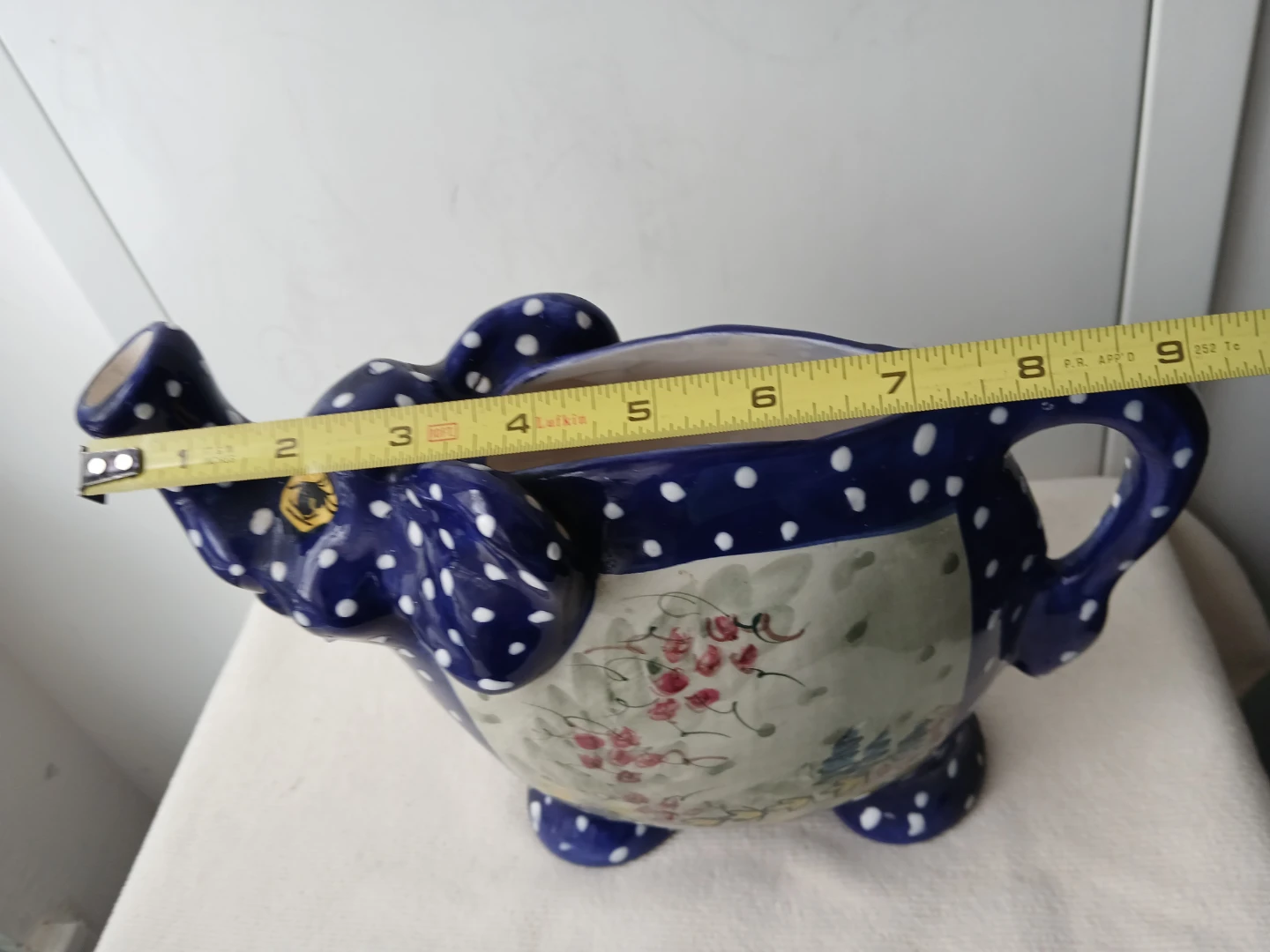 Ceramic Elephant Planter. It's available. - photo 2