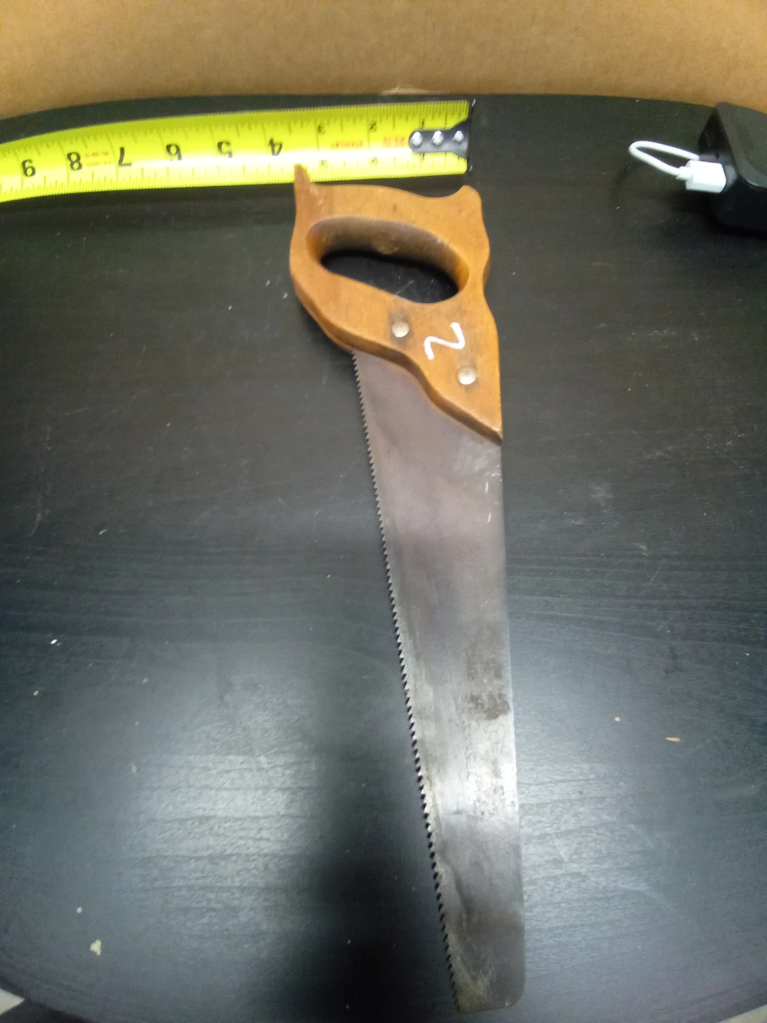 10" hack saw.