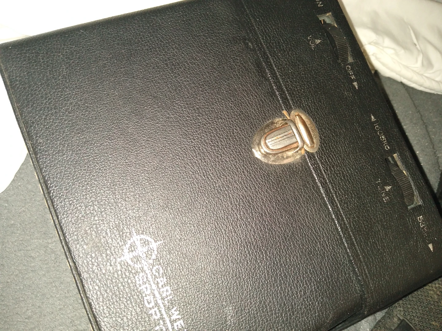 Carl Wetzlar vintage radio binocular case - photo 2