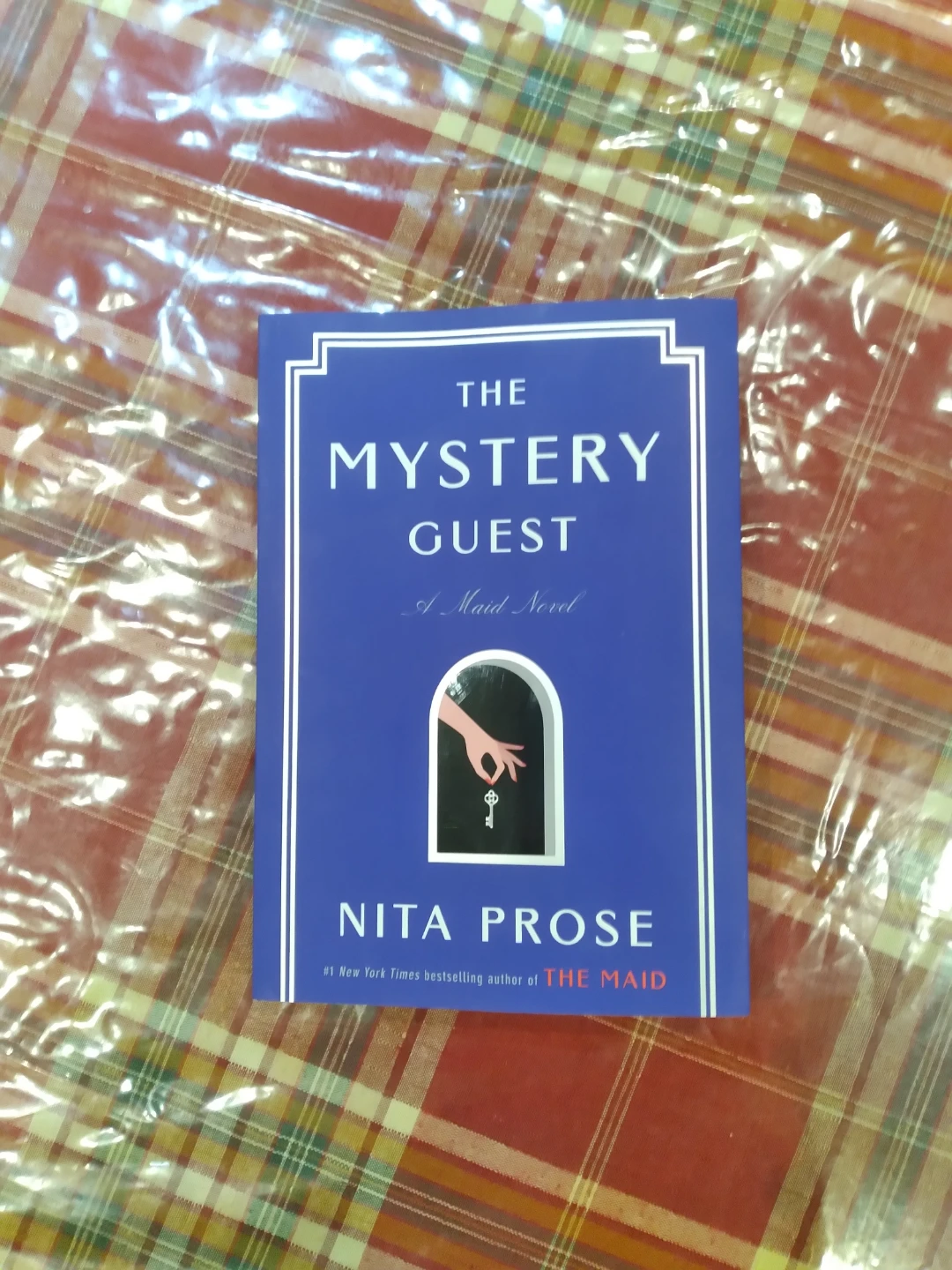 Signed signature The Mystery Guest A Maid Novel by Nita Prose
