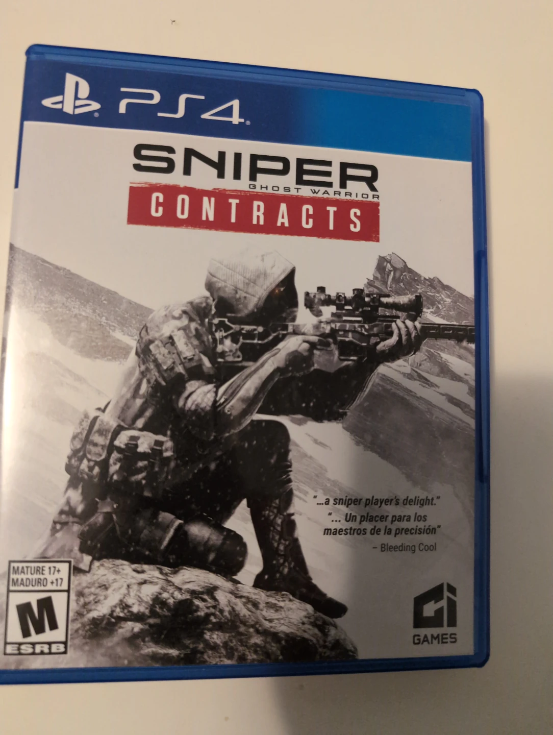 Sniper Ghost Warrior Contracts PS4 Video Game