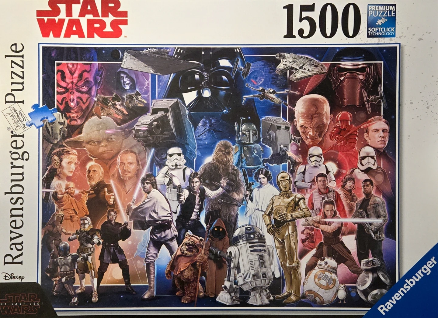 Assorted 1500pc, 1000pc and 500pc Puzzles