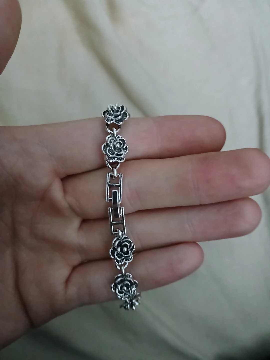 925 Silver Rose Bracelet - photo 4