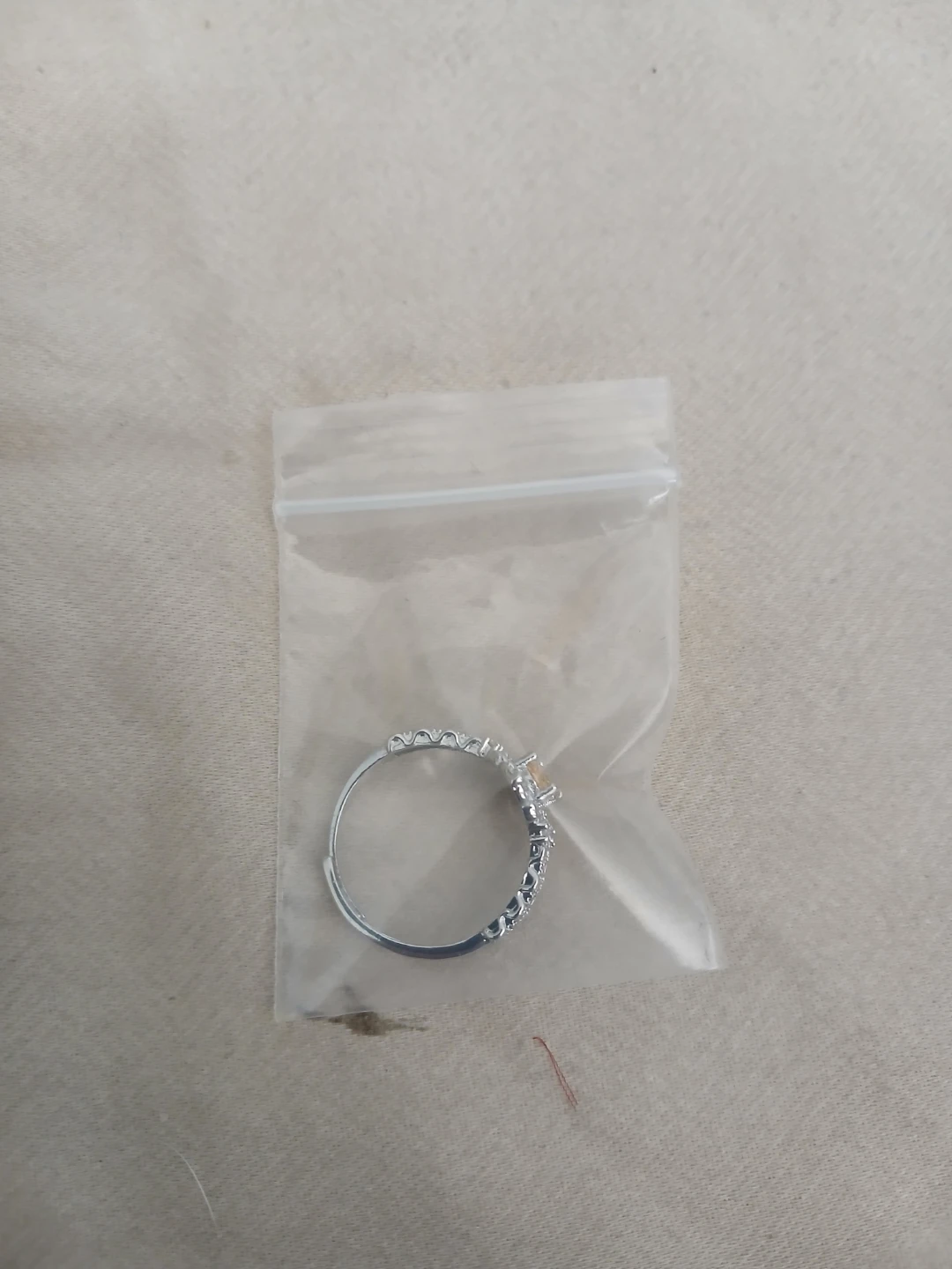 925 Silver And Citrine 1 Carat Adjustable Ring - photo 4