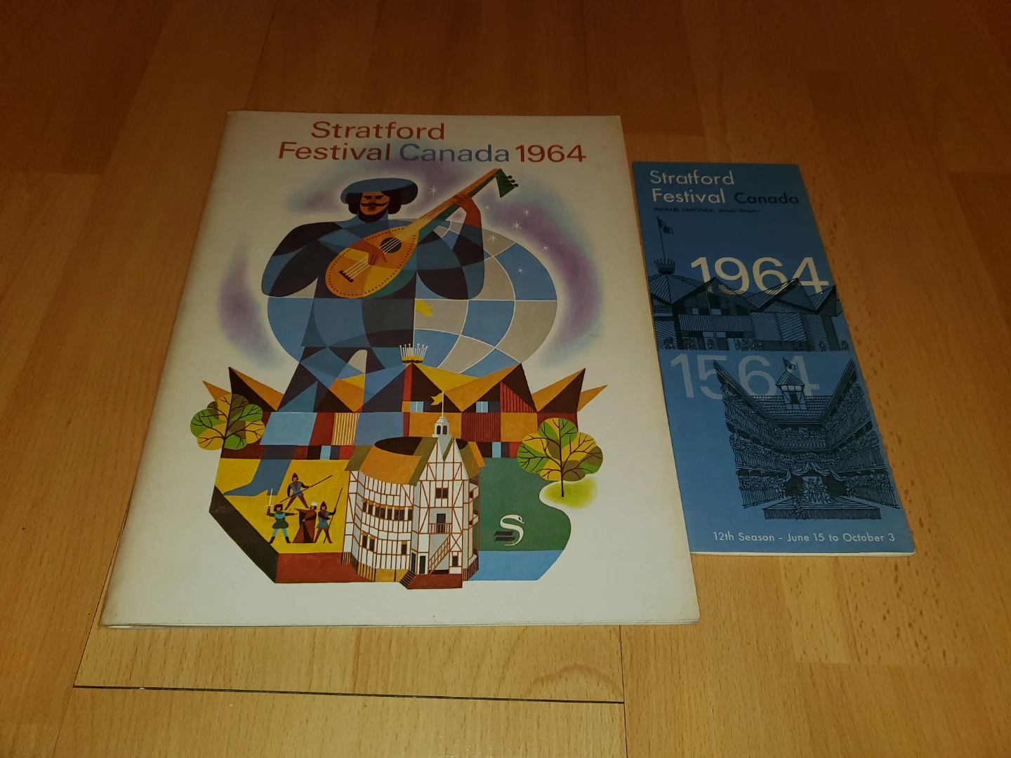 Vintage Stratford Festival Canada 1964 Program & Schedule