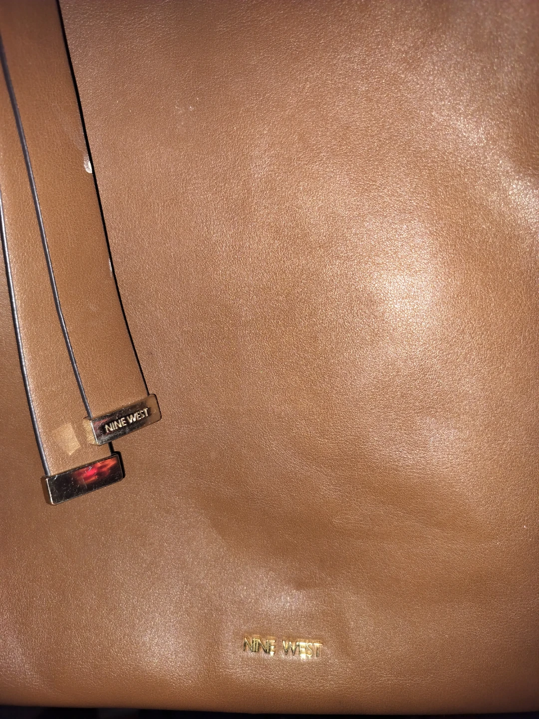 Nine West Brown Leather Tote Bag 🏆 - photo 2