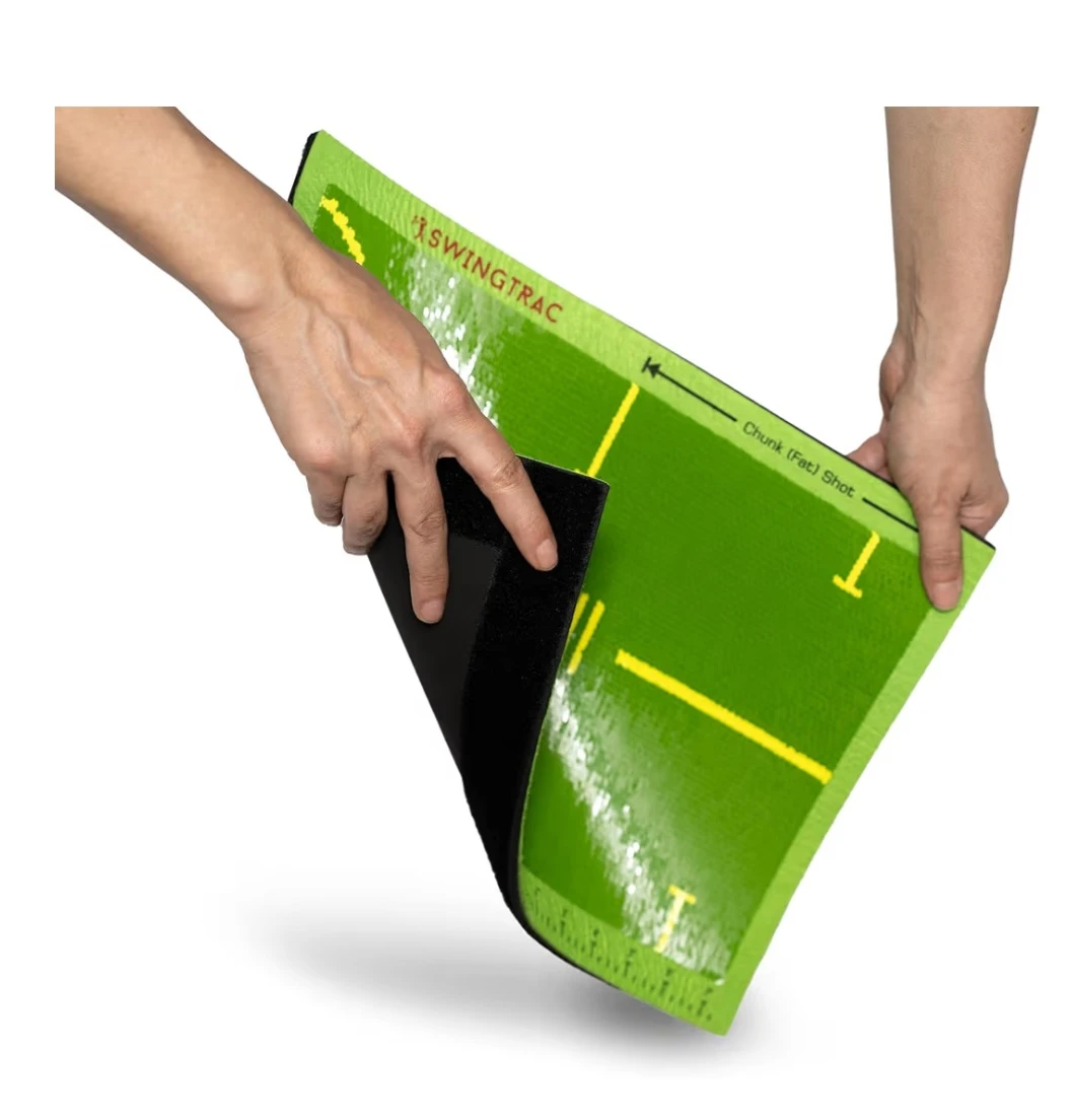 SWINGTRAC  Replaceble Golf Training Mat w/Swing Tracker