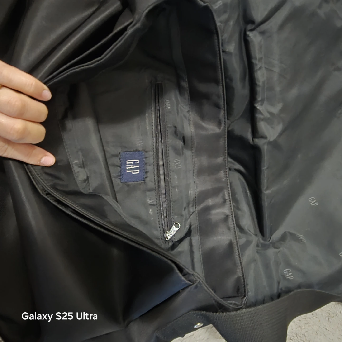 Black GAP Messenger Bag