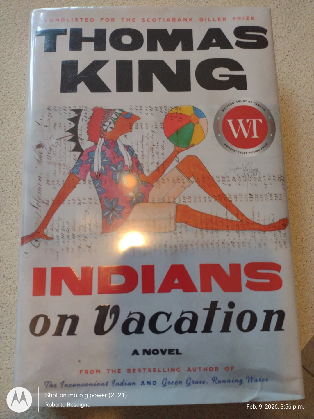 Indians on Vacation Novel by Thomas King