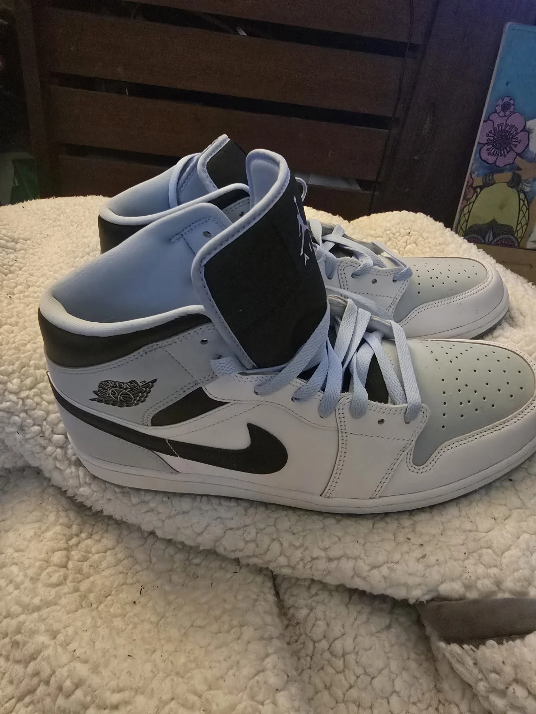 Air Jordan 1 Mid SE Men's Shoes 2 pairs size 13 - photo 2