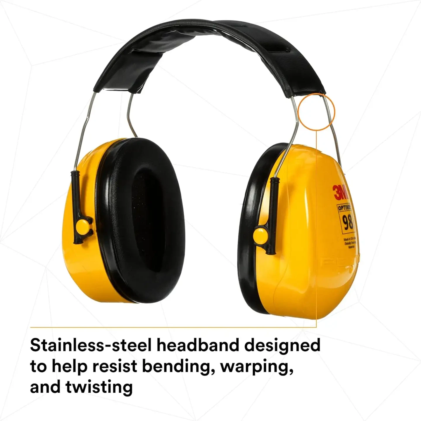 3M PELTOR Optime 98 Safety Earmuffs - photo 2