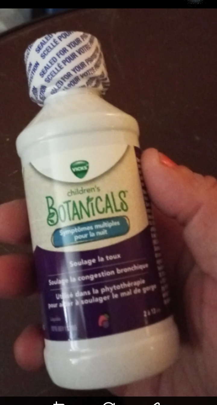 Vicks Children's Botanicals Syrup