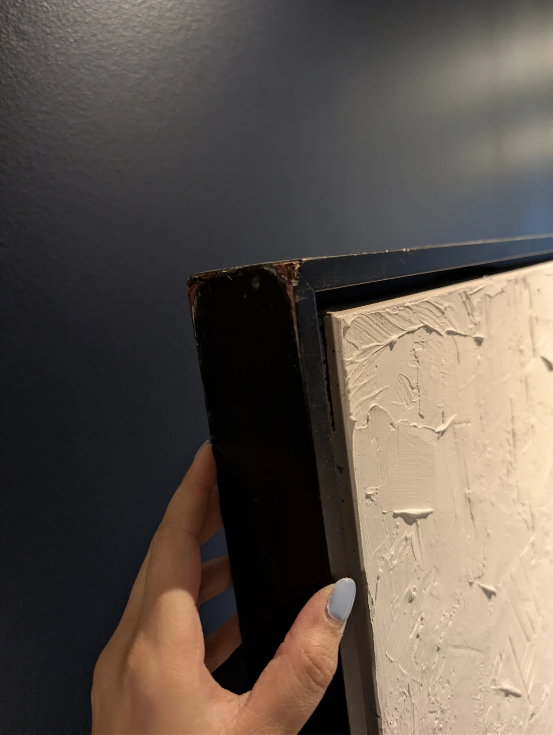 Textured Abstract Canvas Art - photo 4