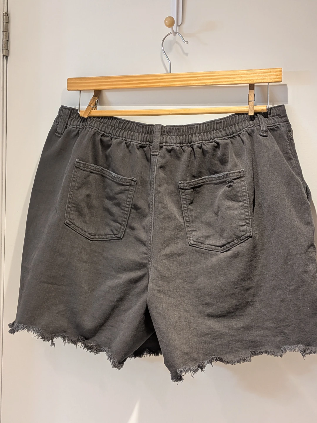 🎱 Aerie Black Denim Shorts - photo 5