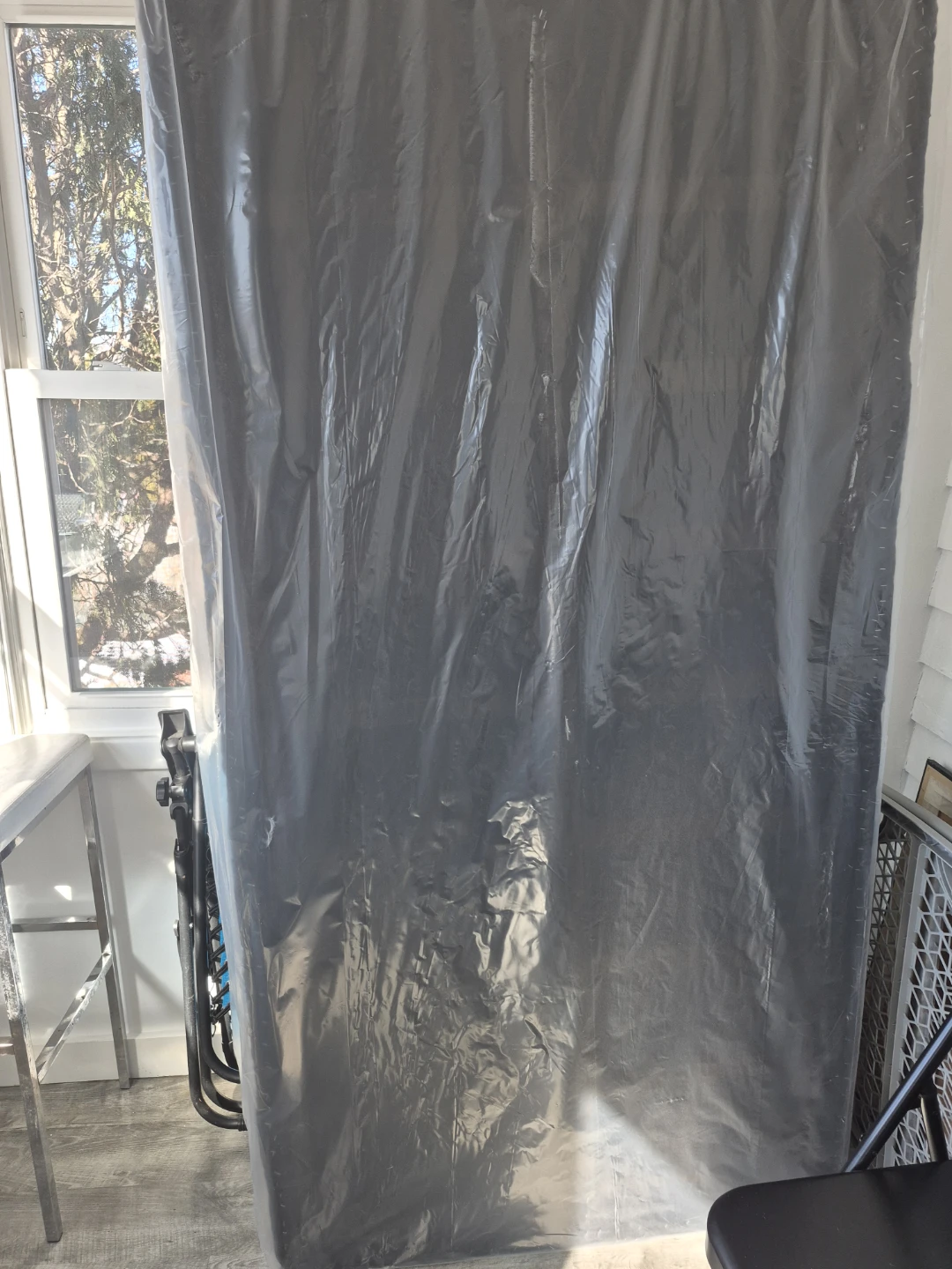 Twin box spring brand new never used. - photo 2