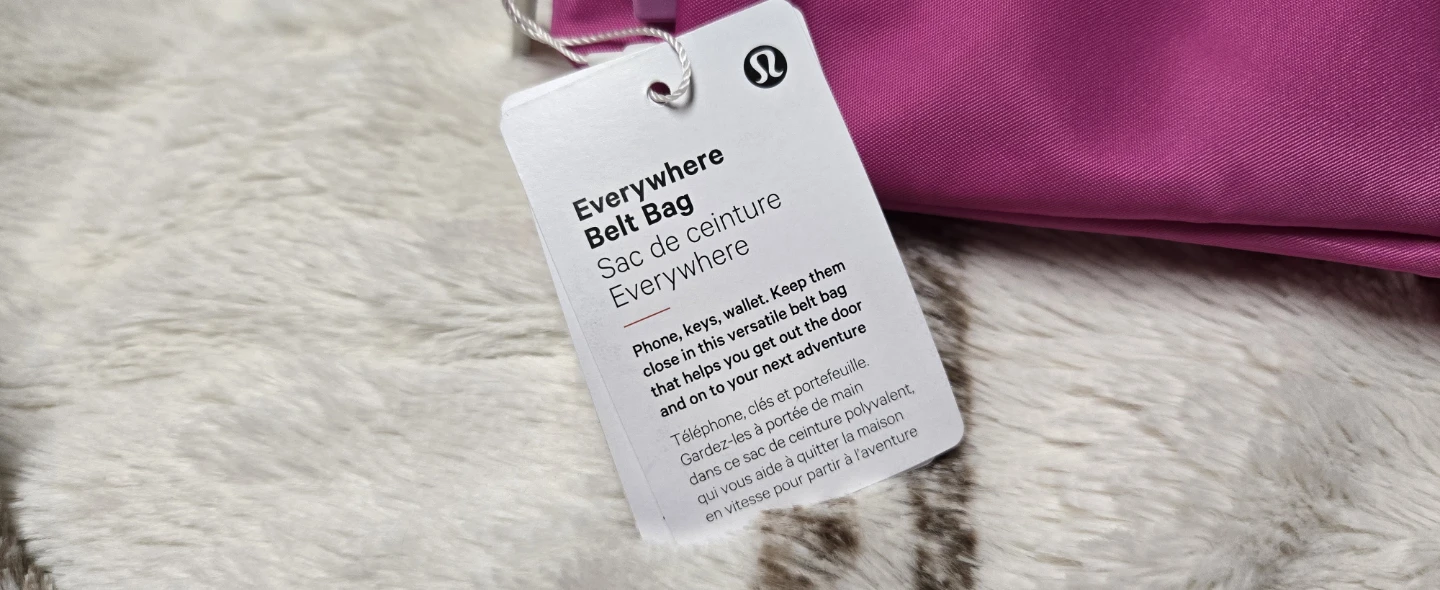Lululemon Everywhere Belt Bag - Magenta - photo 3